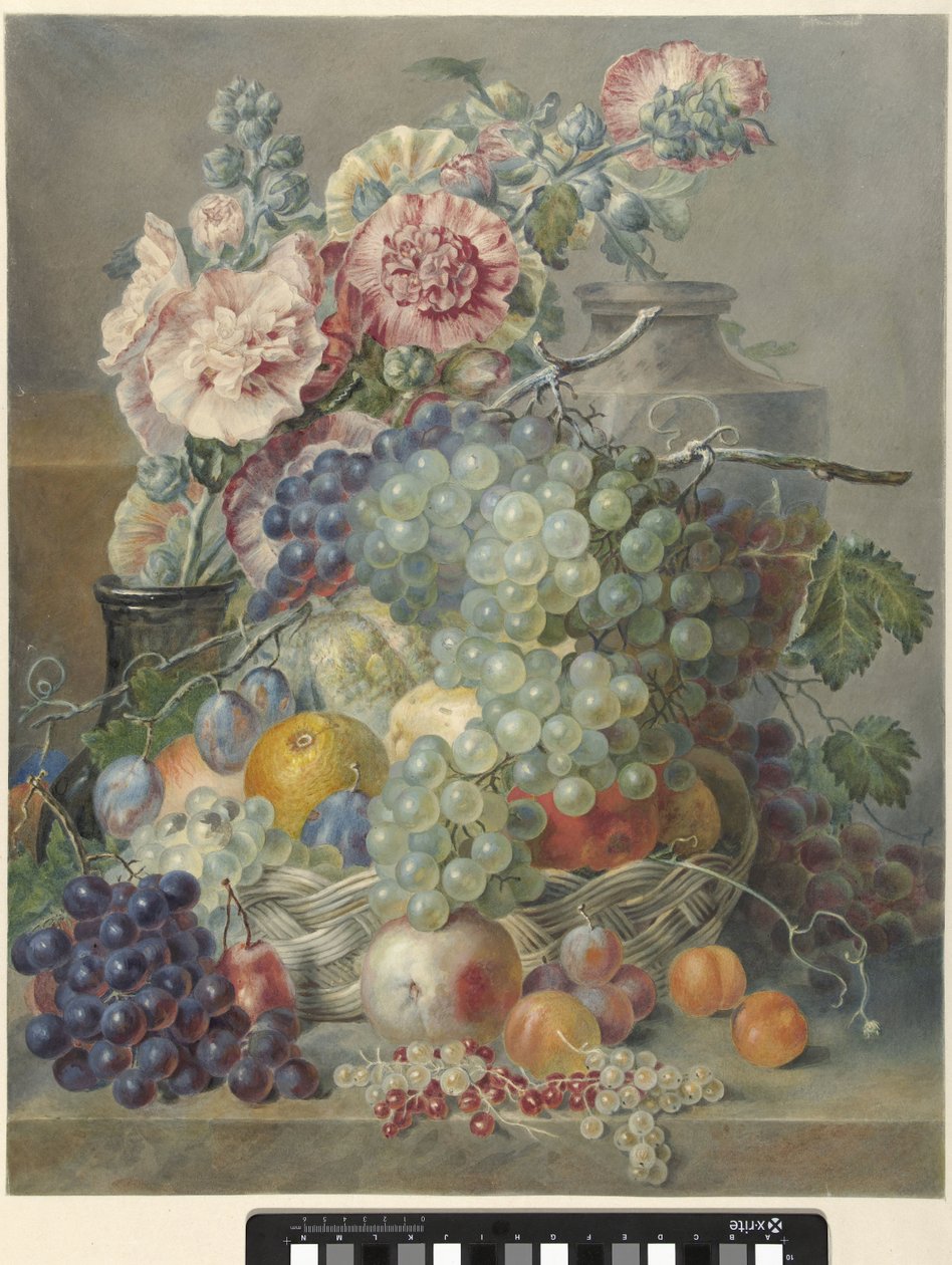 Natura morta con frutta e fiori da Annette Reijerman