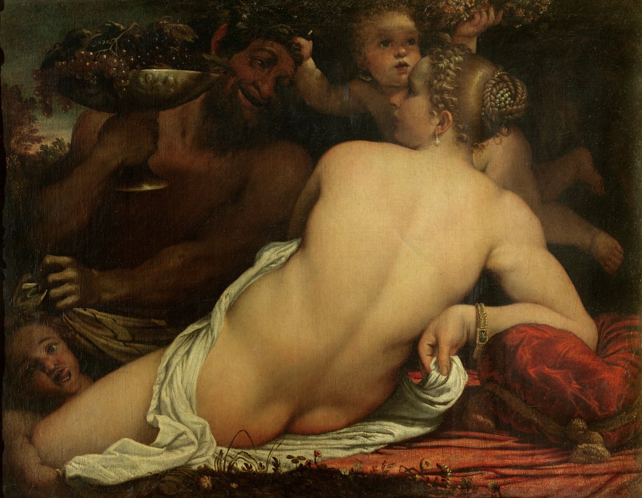 Una Baccante da Annibale Carracci