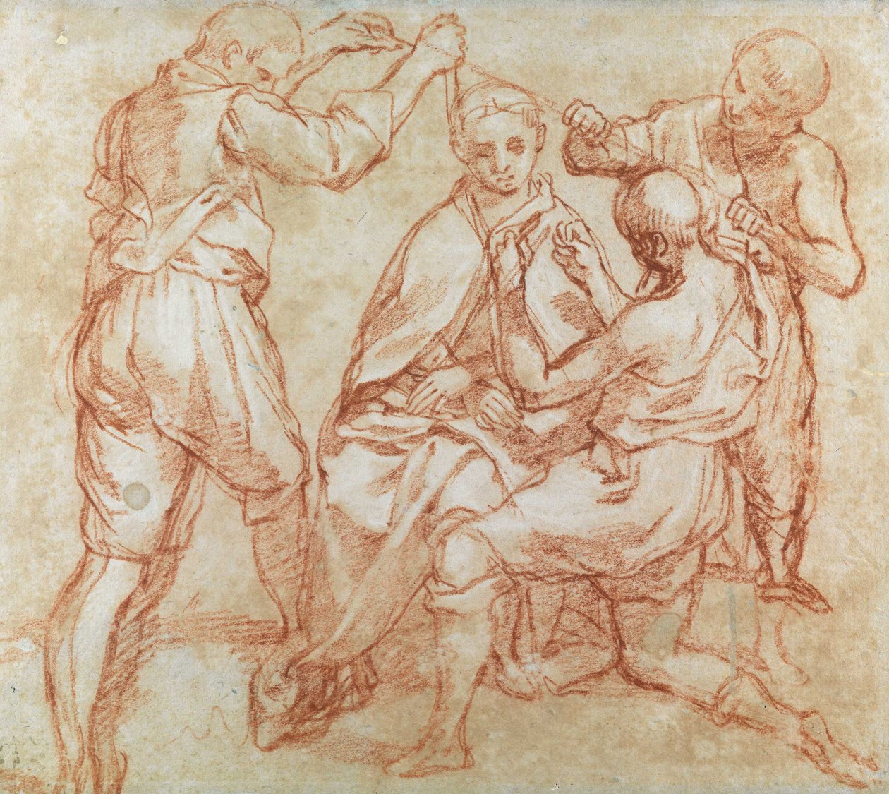 Figure maschili da Annibale Carracci