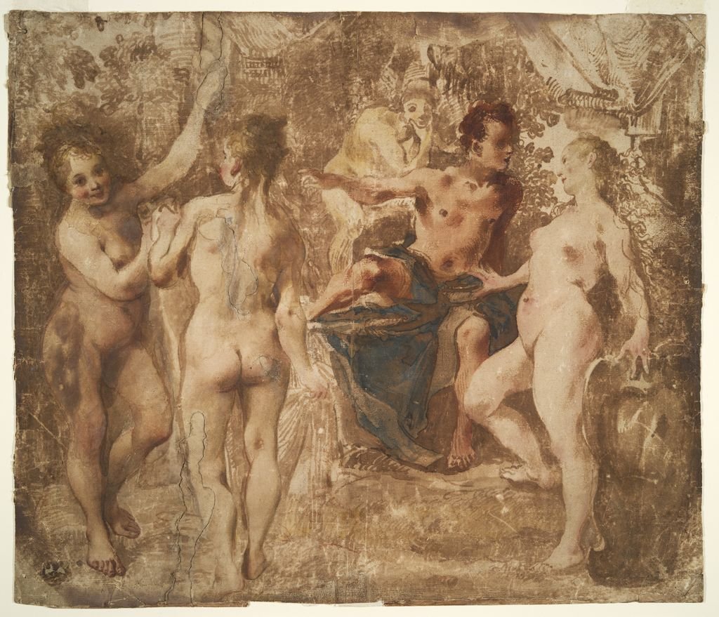 Giudizio di Paride da Annibale Carracci