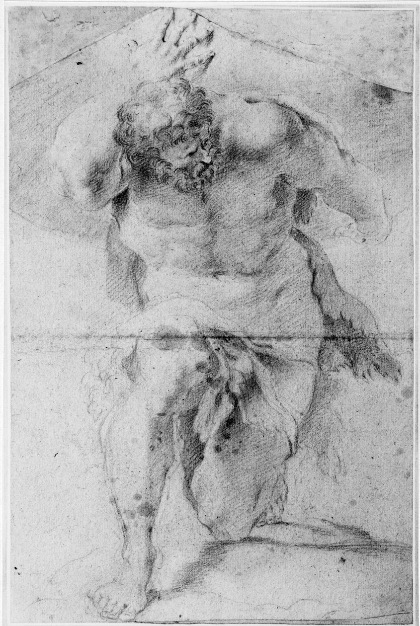 Ercole che regge il mondo da Annibale Carracci