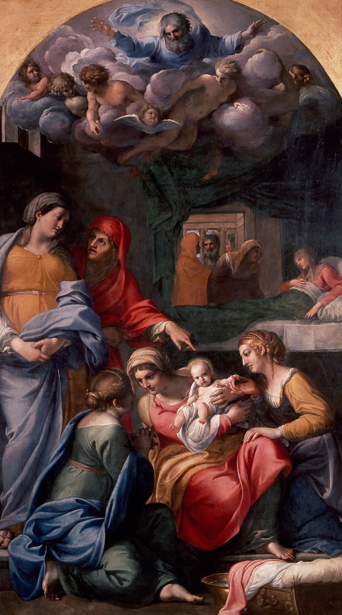 Natività della Vergine da Annibale Carracci