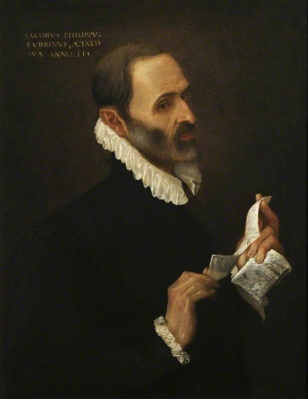 Ritratto di Giacomo Filippo Turrini da Annibale Carracci