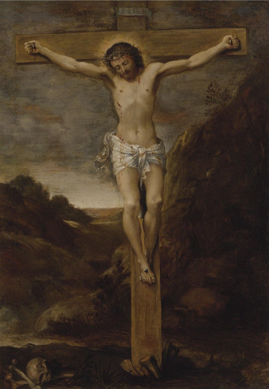La crocifissione da Annibale Carracci