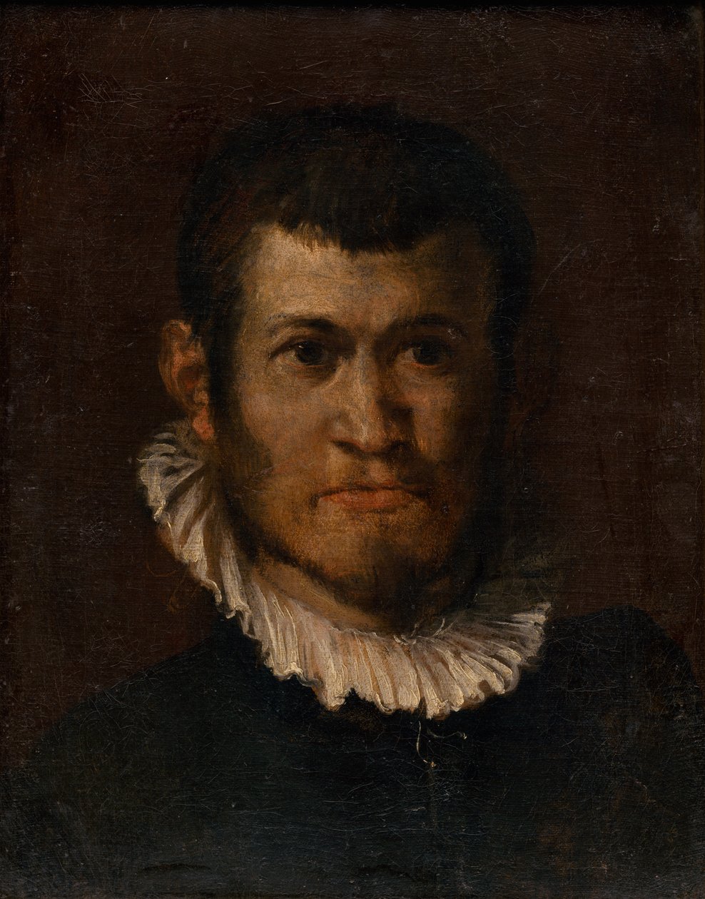 Studio della testa di un uomo da Annibale Carracci