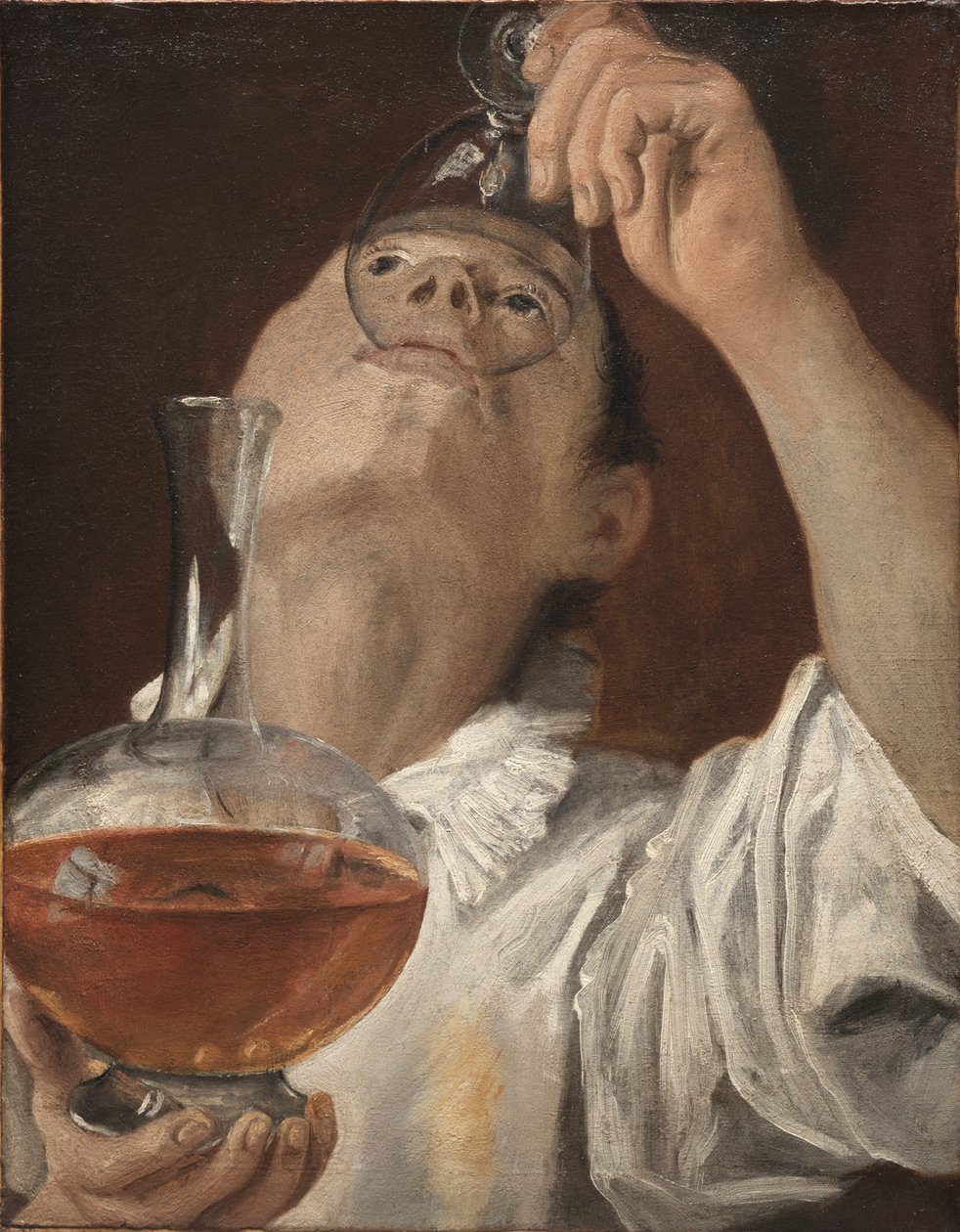 Ragazzo che beve da Annibale Carracci