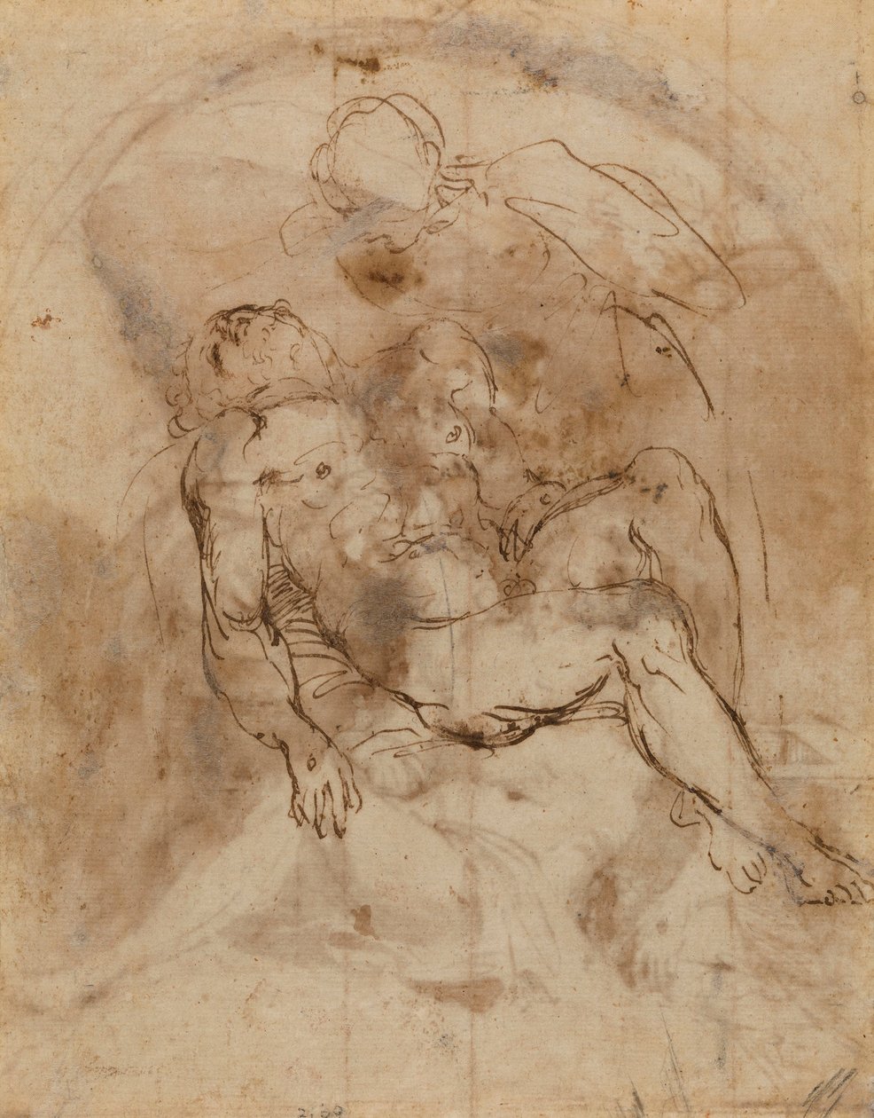 Carracci - v Pietà, RCIN 902169 da Annibale Carracci