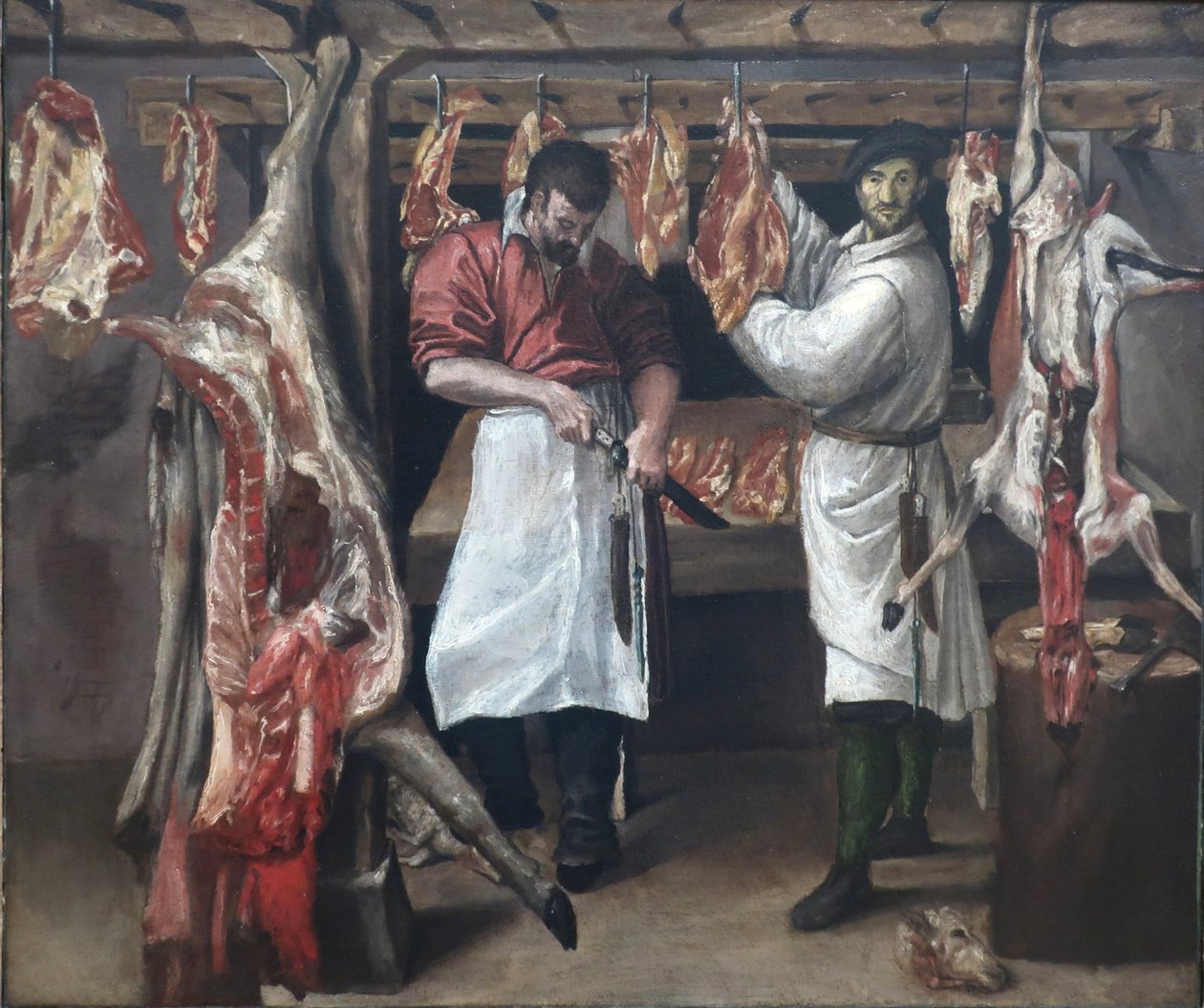 La macelleria da Annibale Carracci