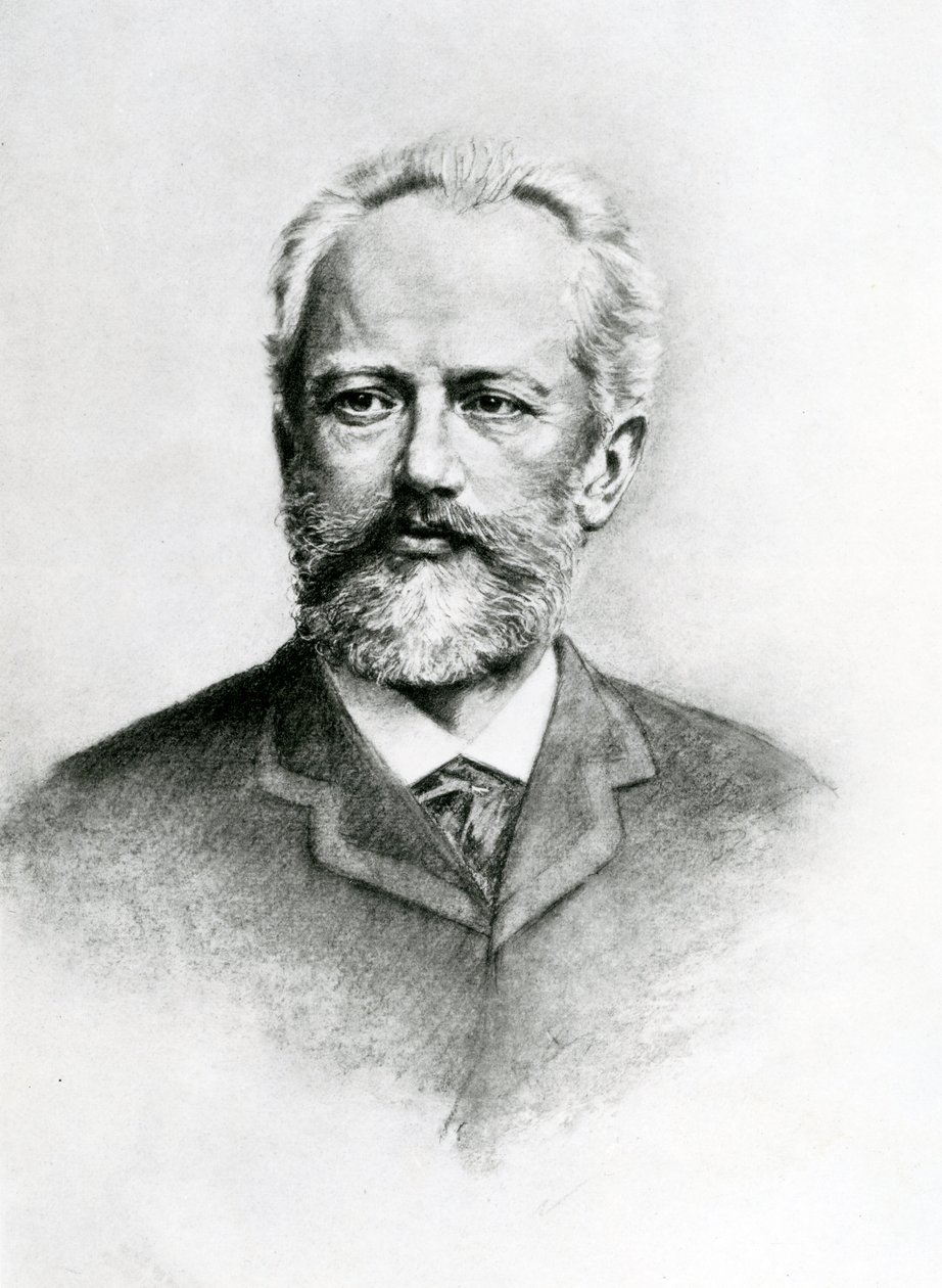 Piotr Ilyich Tchaikovsky (1840-93) da Unbekannt Unbekannt