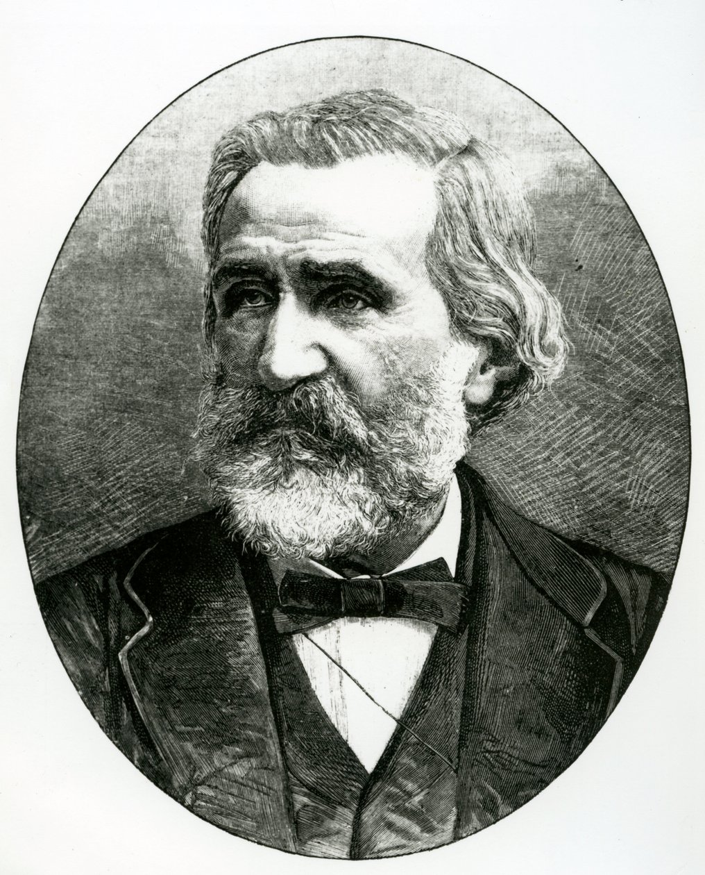 Ritratto di Giuseppe Verdi (1813-1901) da Unbekannt Unbekannt