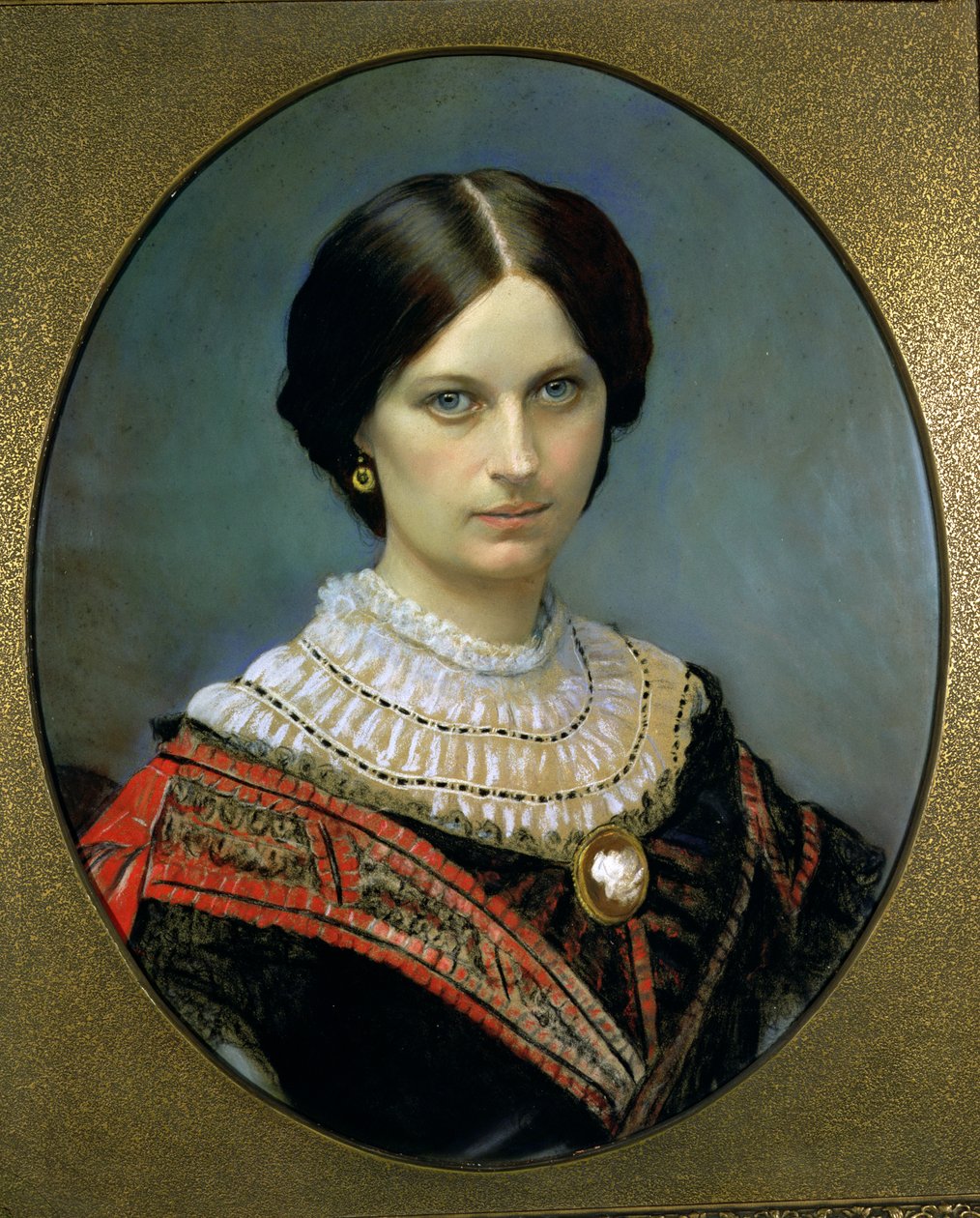 Ritratto di Theodosia Ogilvie, 1859 da Unbekannt Unbekannt