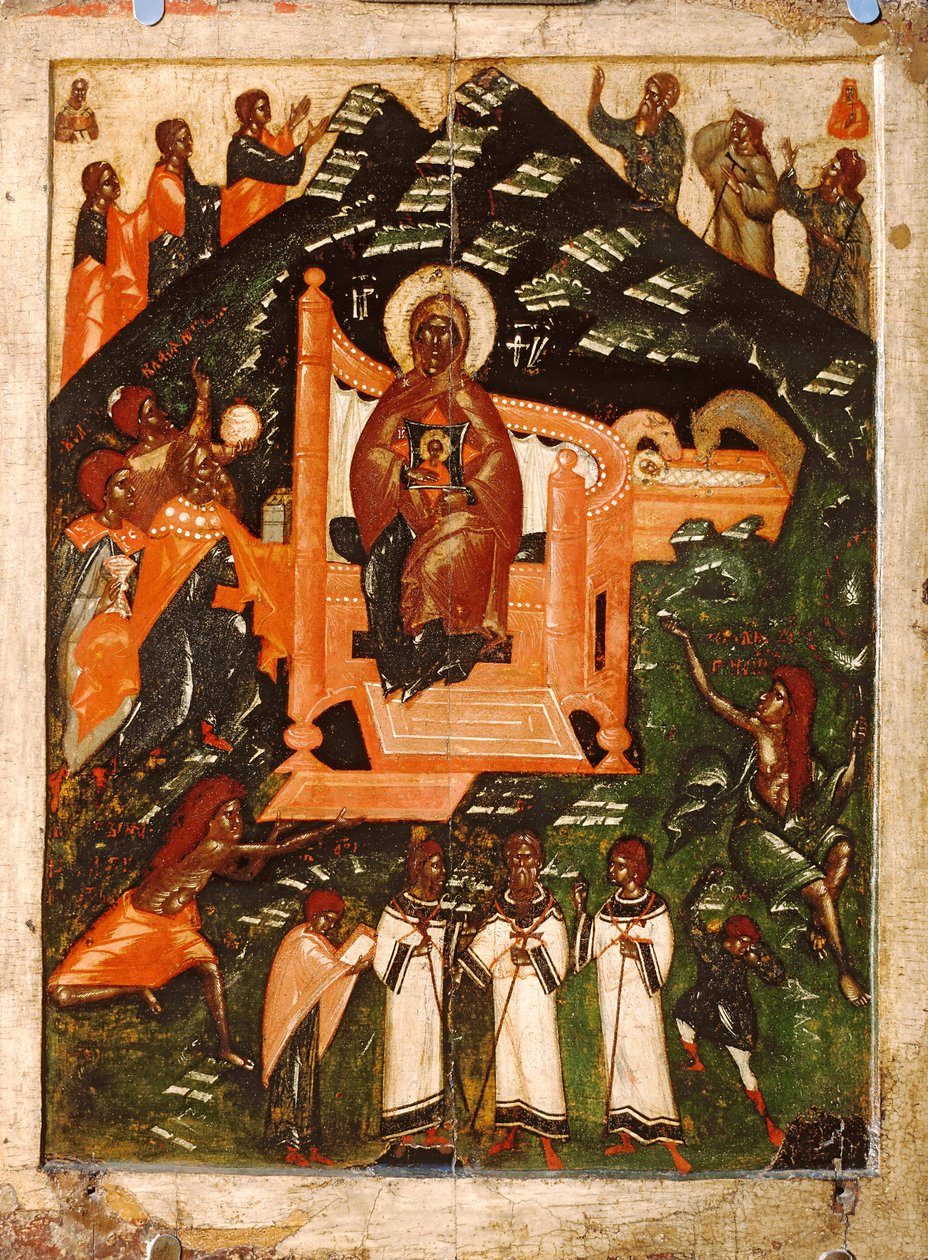 Iconografo sconosciuto, XIV - inizio XV secolo da Anonymous Russian icon painter
