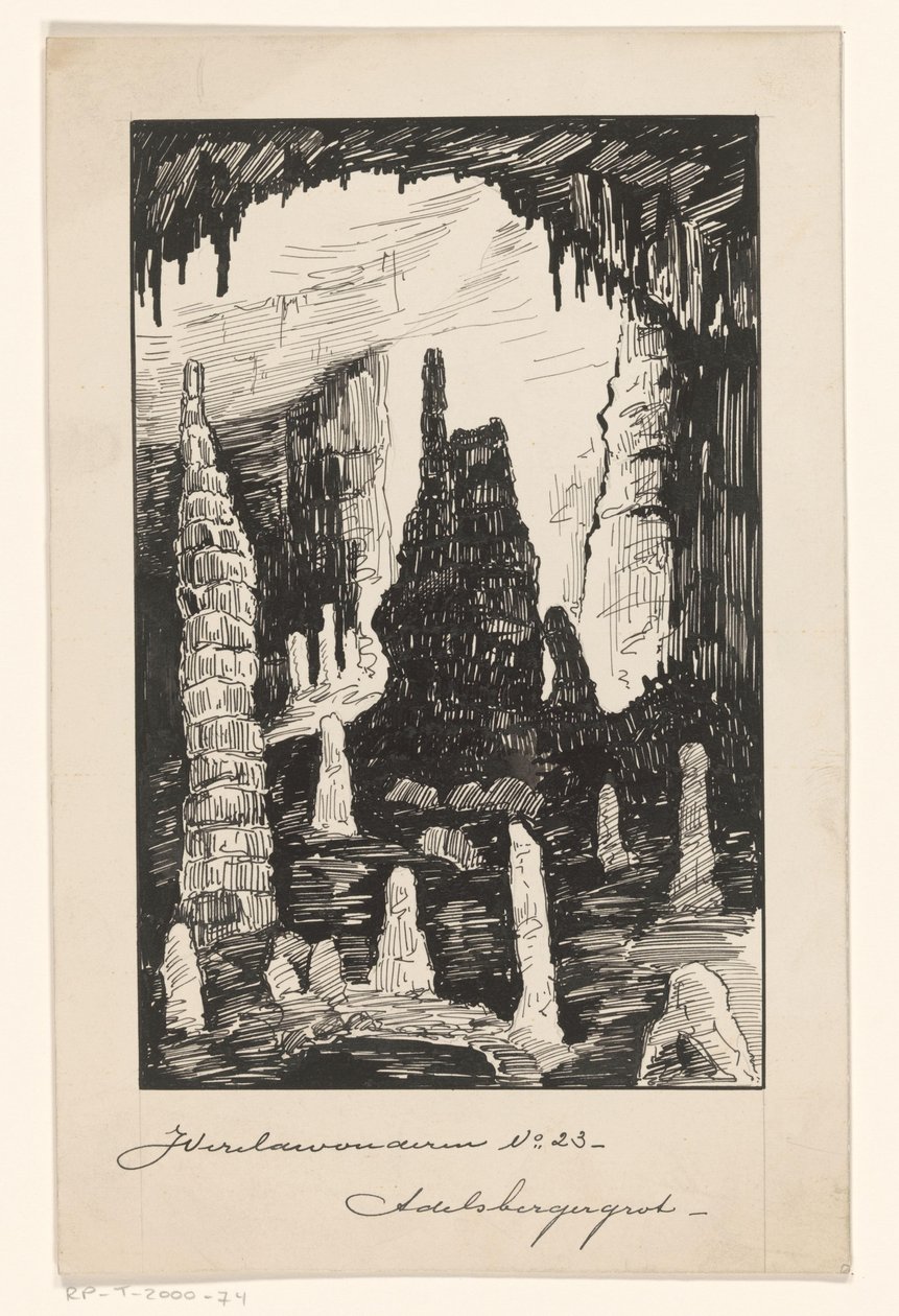 Grotta di Adelsberg da Anonymous