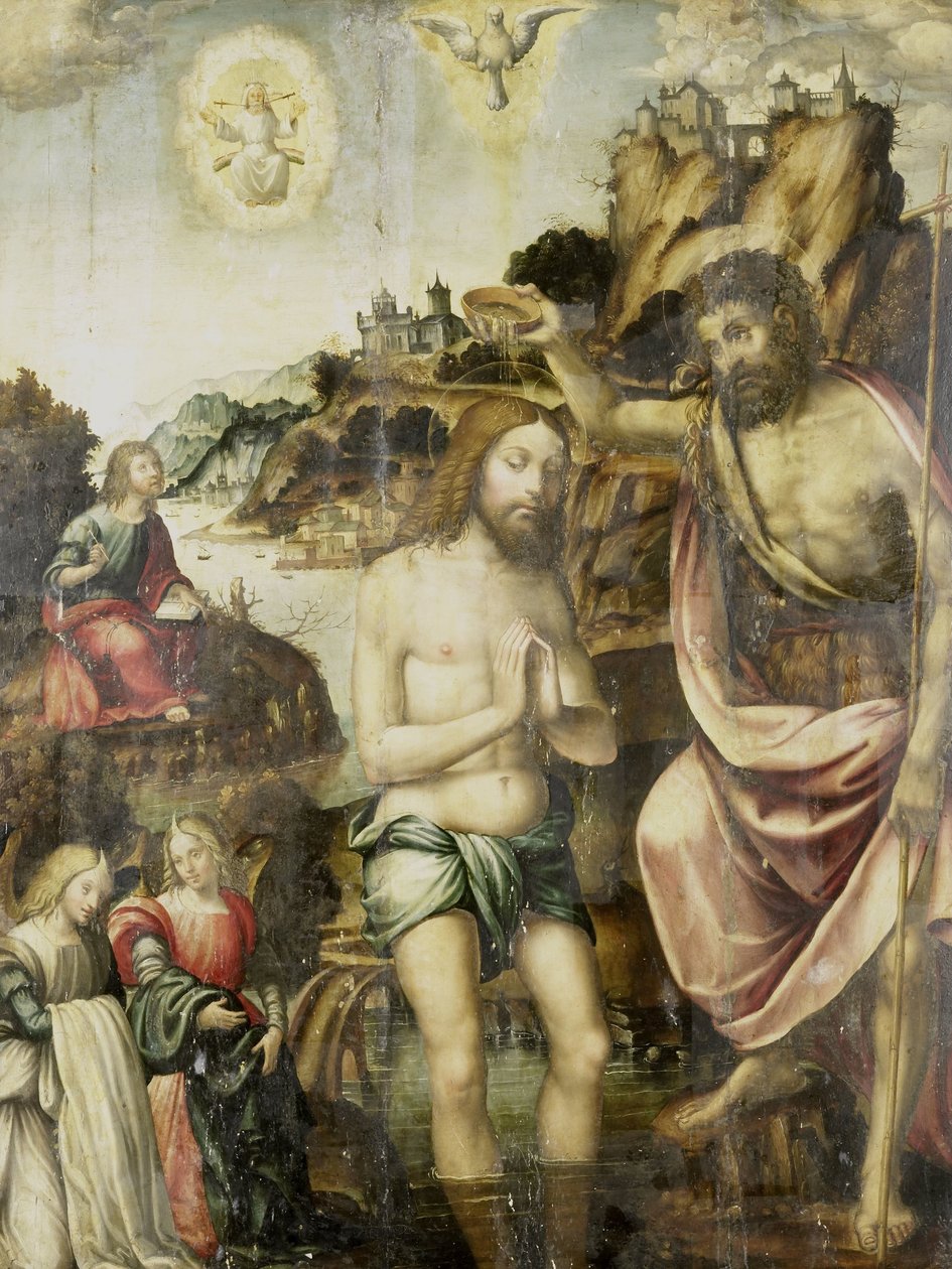 Battesimo di Cristo da Anonymous