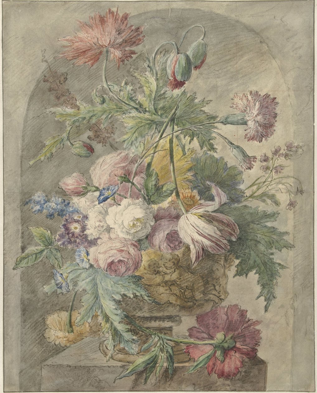 Fiori in un vaso da Anonymous