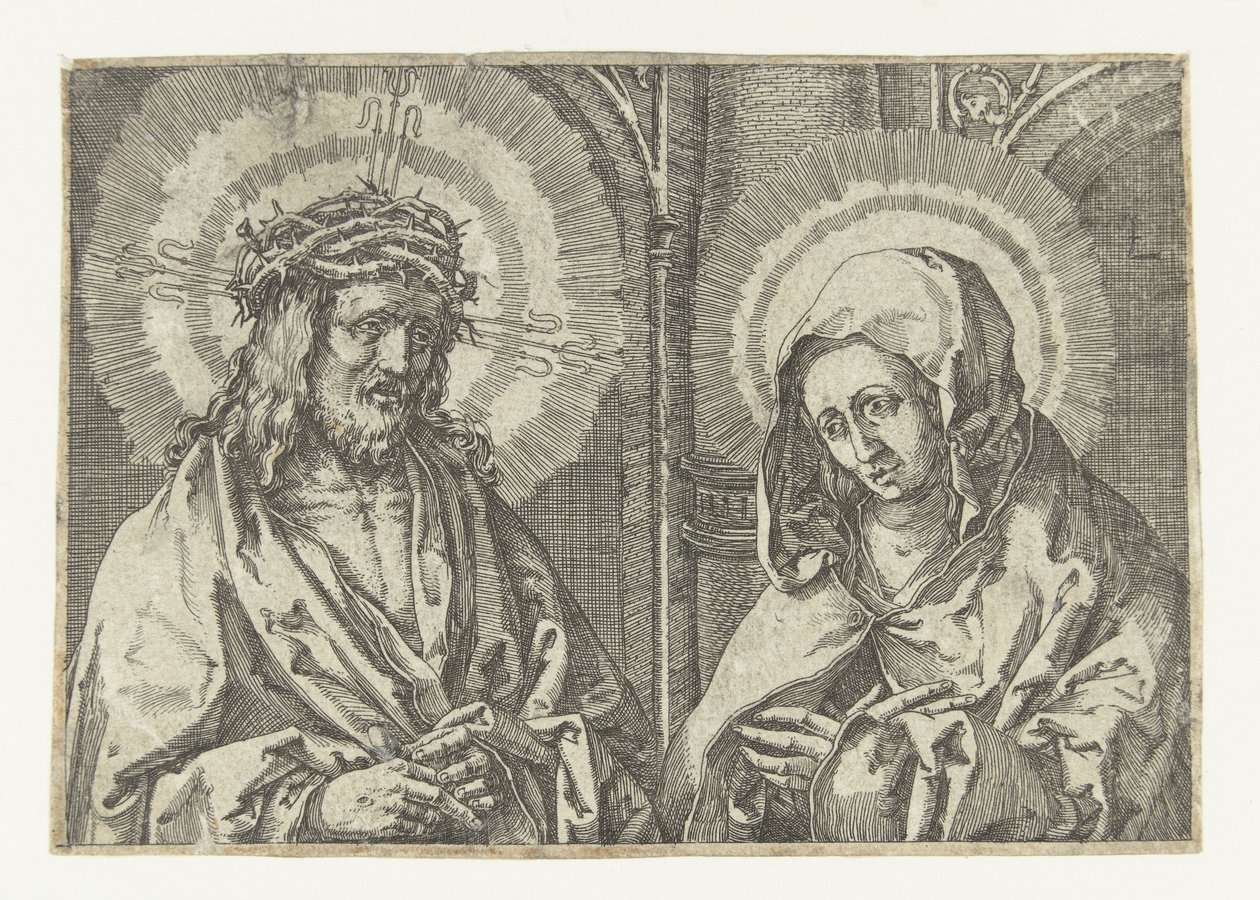 Cristo e Maria da Anonymous