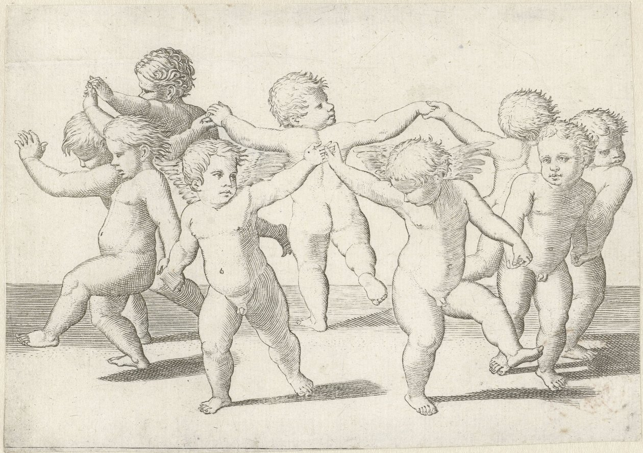 Putti danzanti da Anonymous
