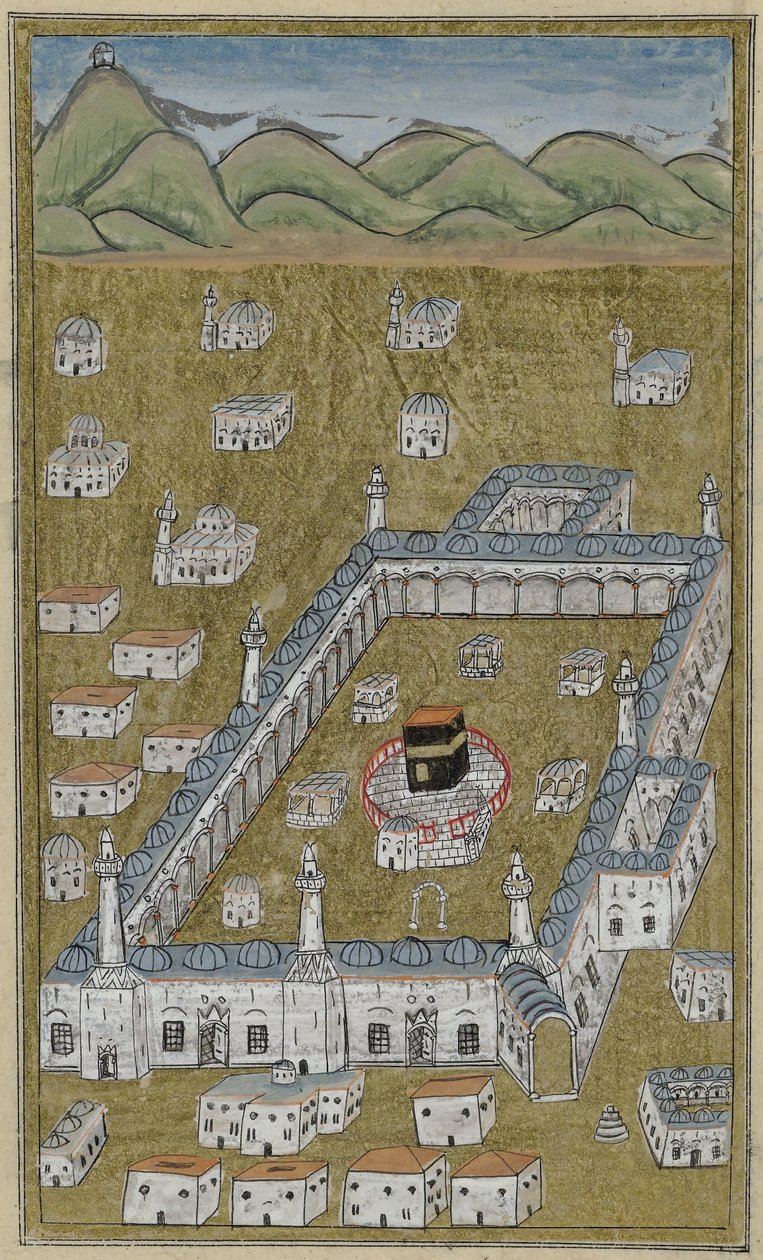 La Kaaba, vista a volo d