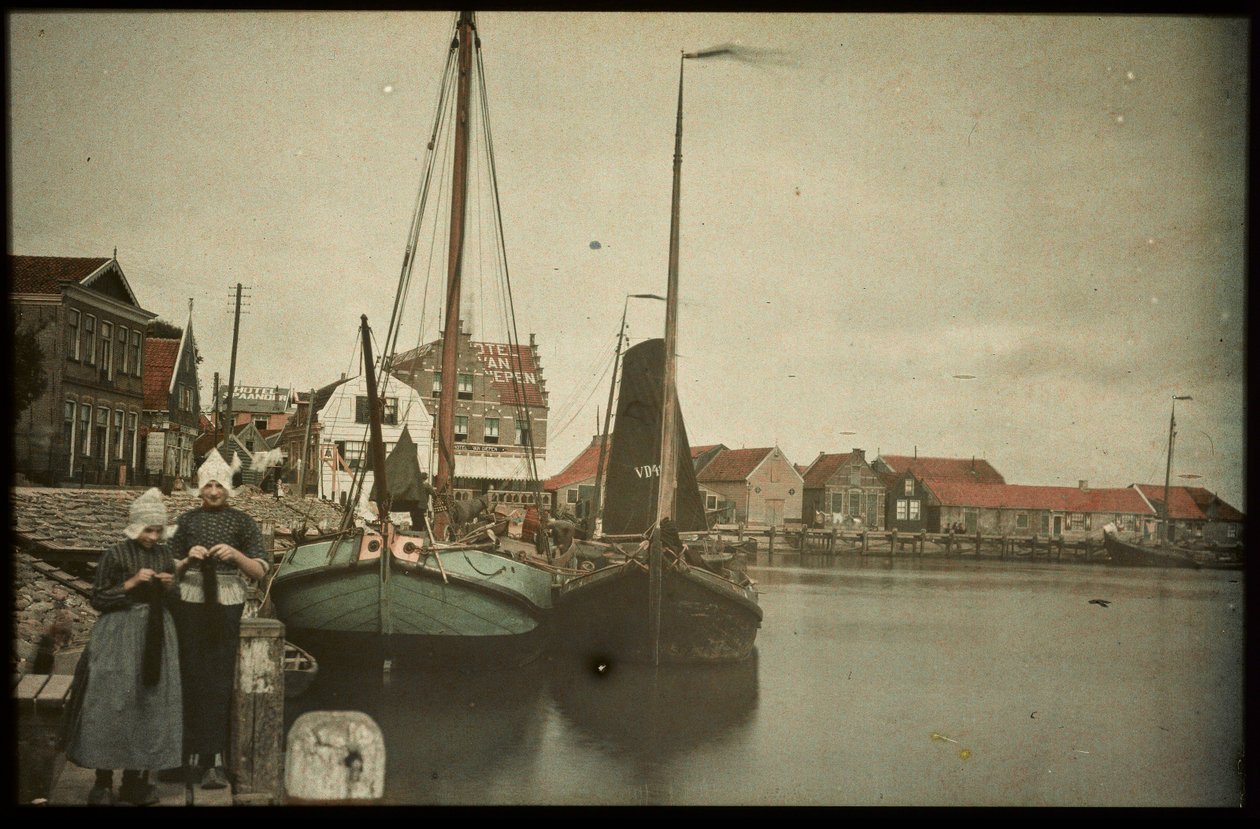 Il porto di Volendam da Anonymous