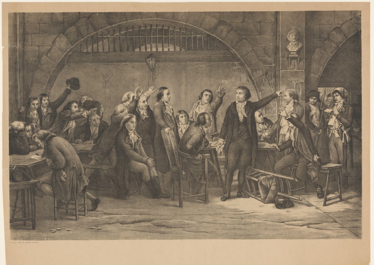 Arresto dei Girondini 1793 da Anonymous