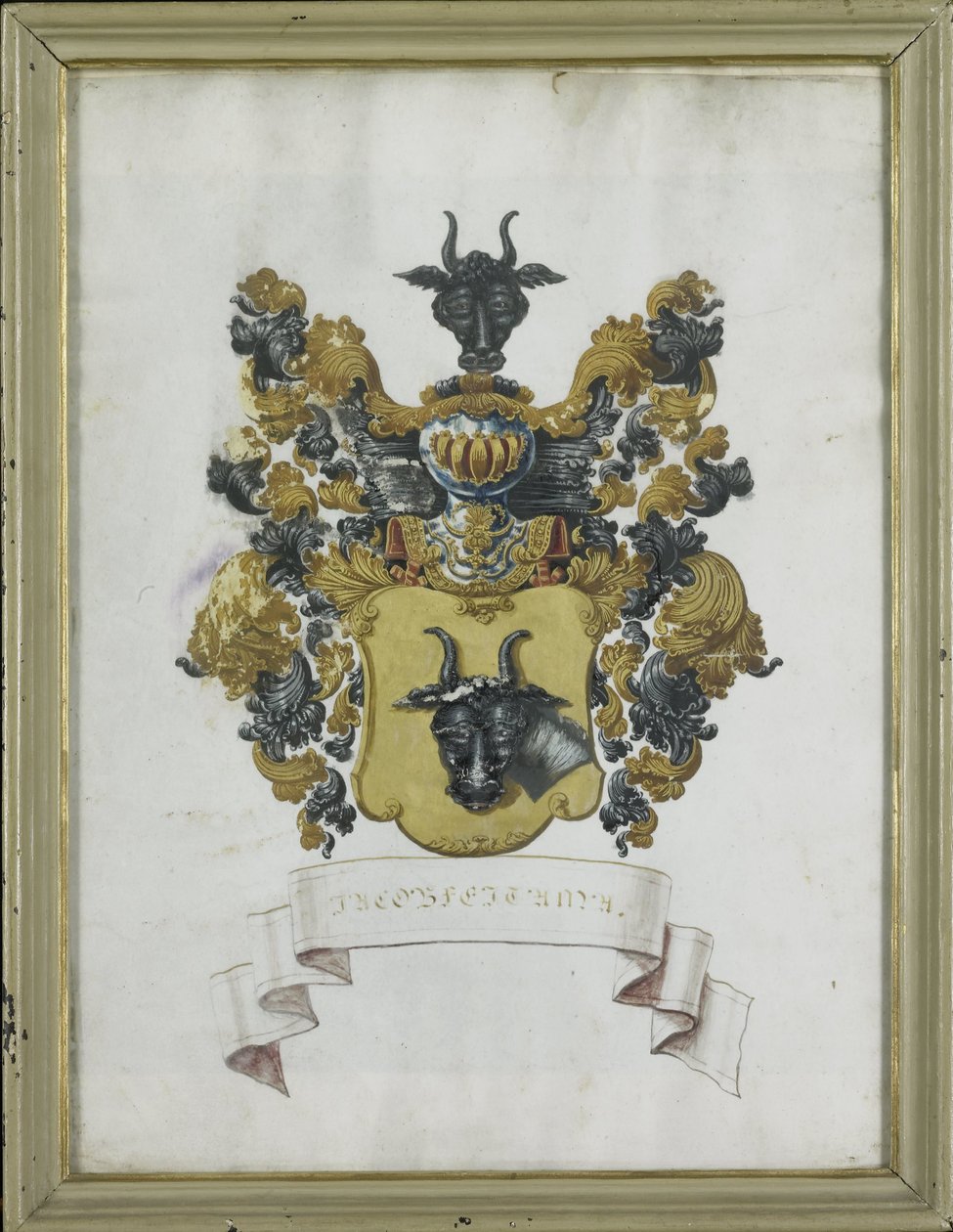 Lo stemma di Jacob Feitama II (1698-1774) da Anonymous