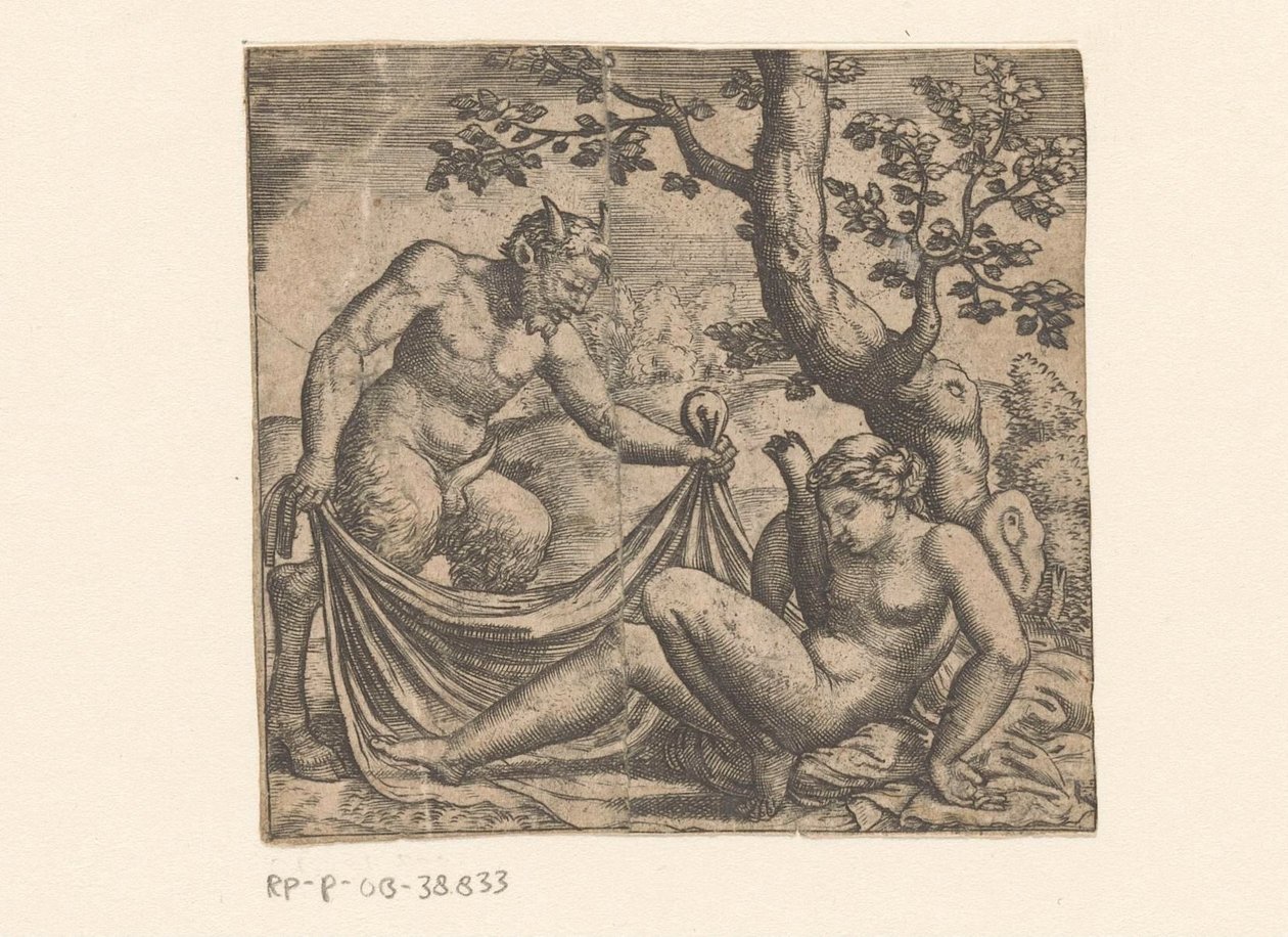 Giove e Antiope da Anonymous