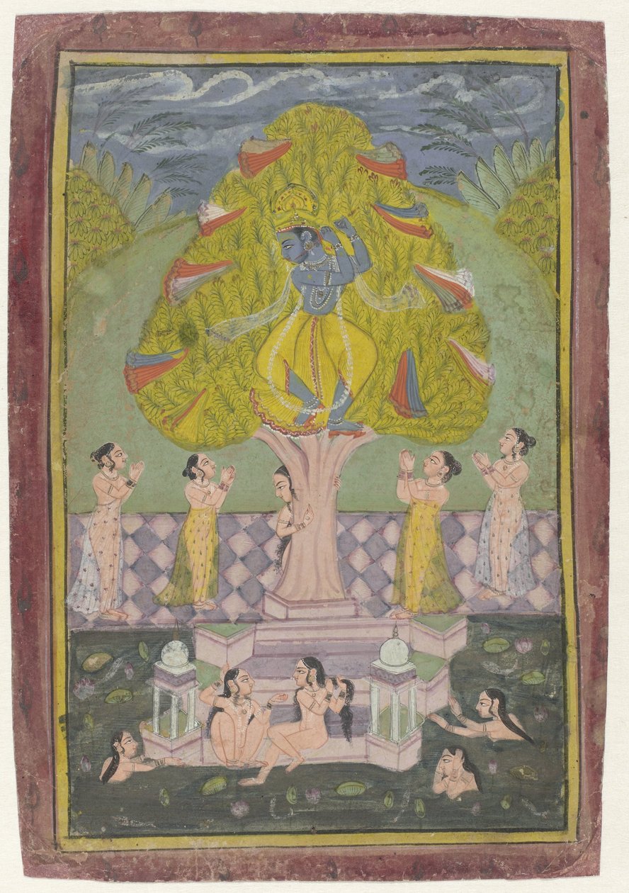 Krishna ruba i vestiti delle Gopi da Anonymous