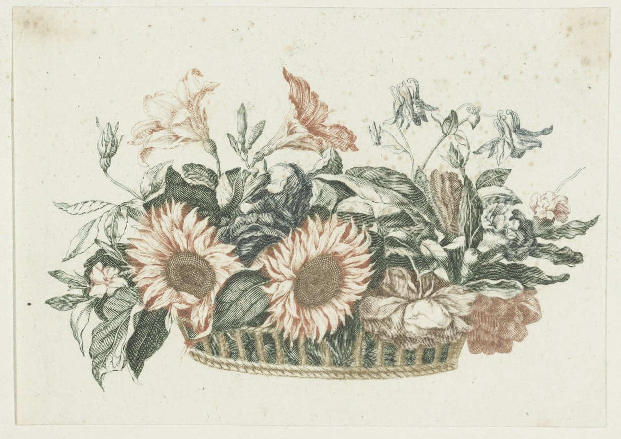 Cesto di fiori da Anonymous