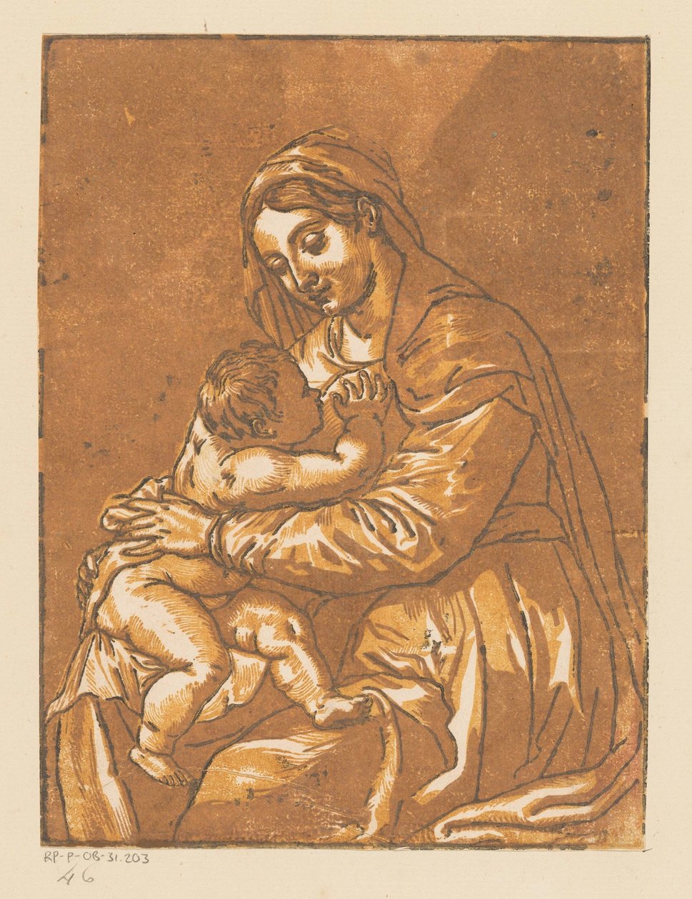 Maria con Bambino da Anonymous