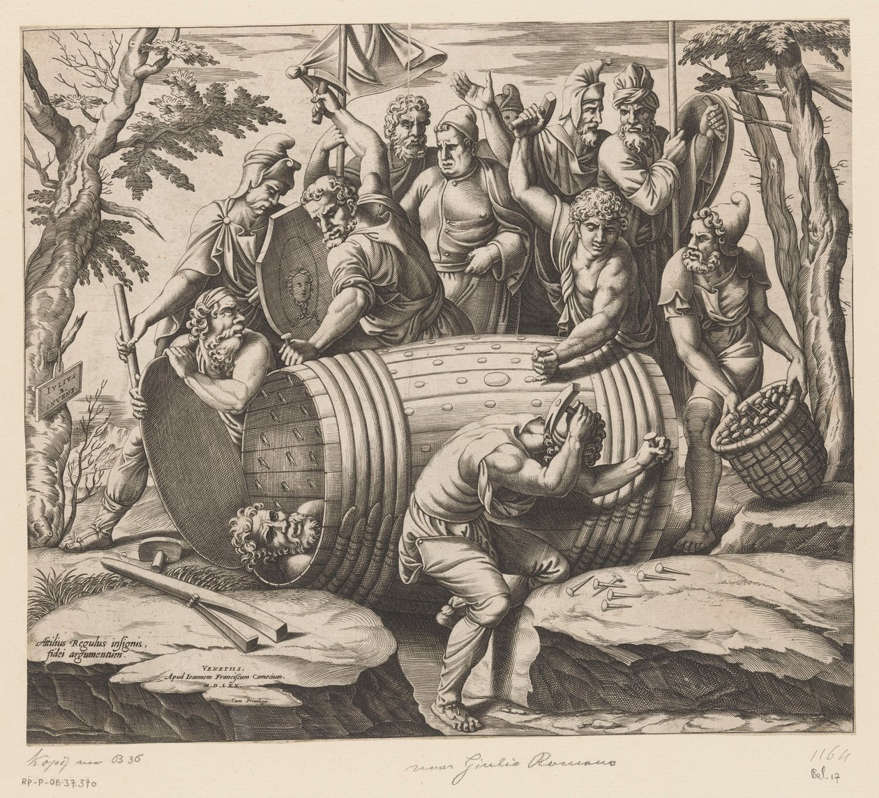 Martirio di Marco Attilio Regolo da Anonymous