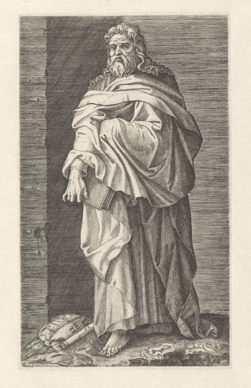 Matthias (Christus en twaalf apostelen) da Anonymous