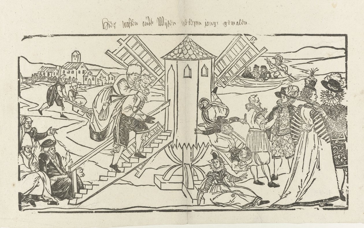 Mulino delle vecchie (mulino della ringiovanimento) da Anonymous