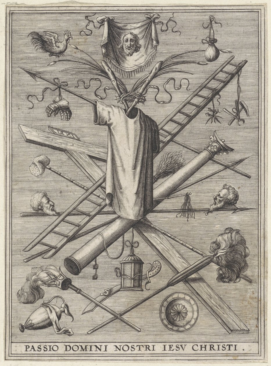 Strumenti della Passione (Scene della Passione di Cristo) da Anonymous
