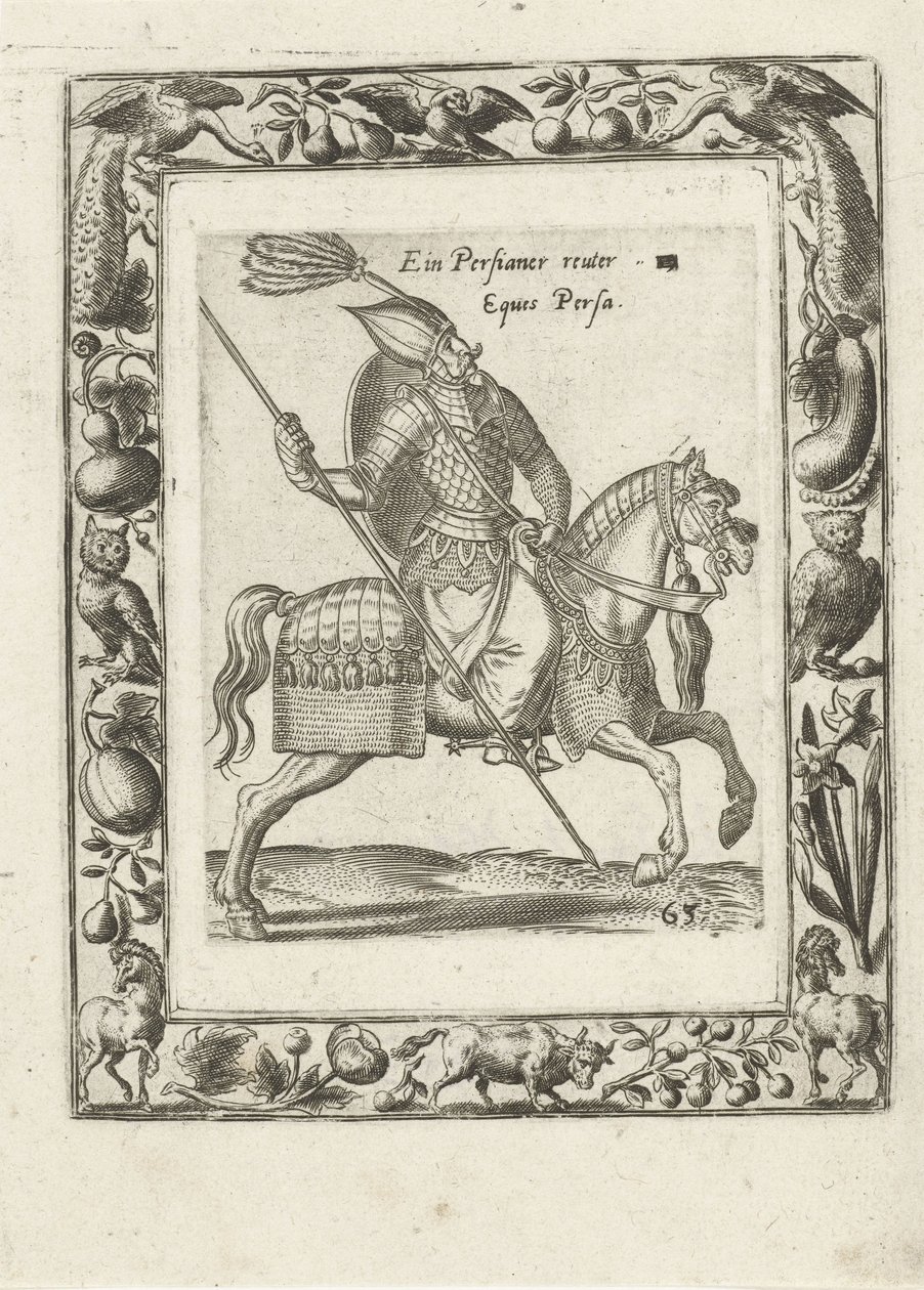 Cavaliere persiano da Anonymous