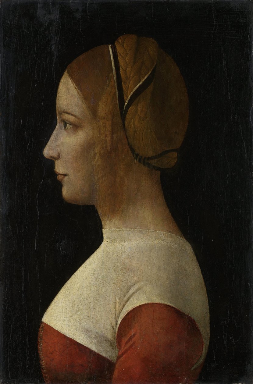 Ritratto di una giovane donna da Anonymous