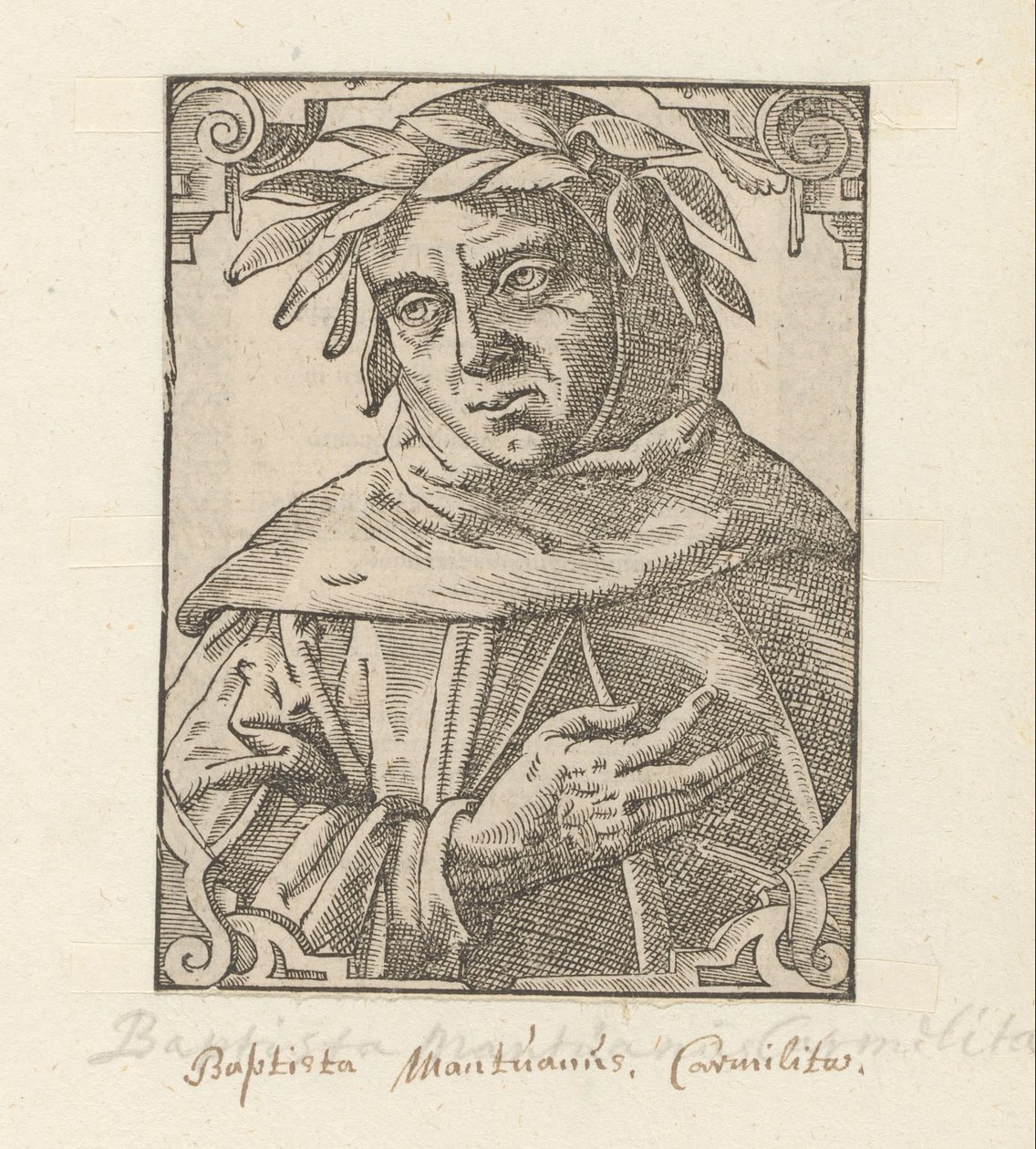 Ritratto di Battista Mantovano da Anonymous
