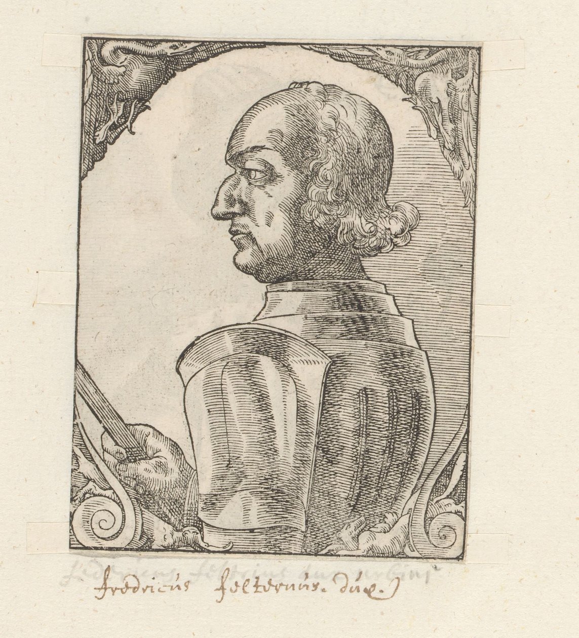 Ritratto di Federico da Montefeltro da Anonymous