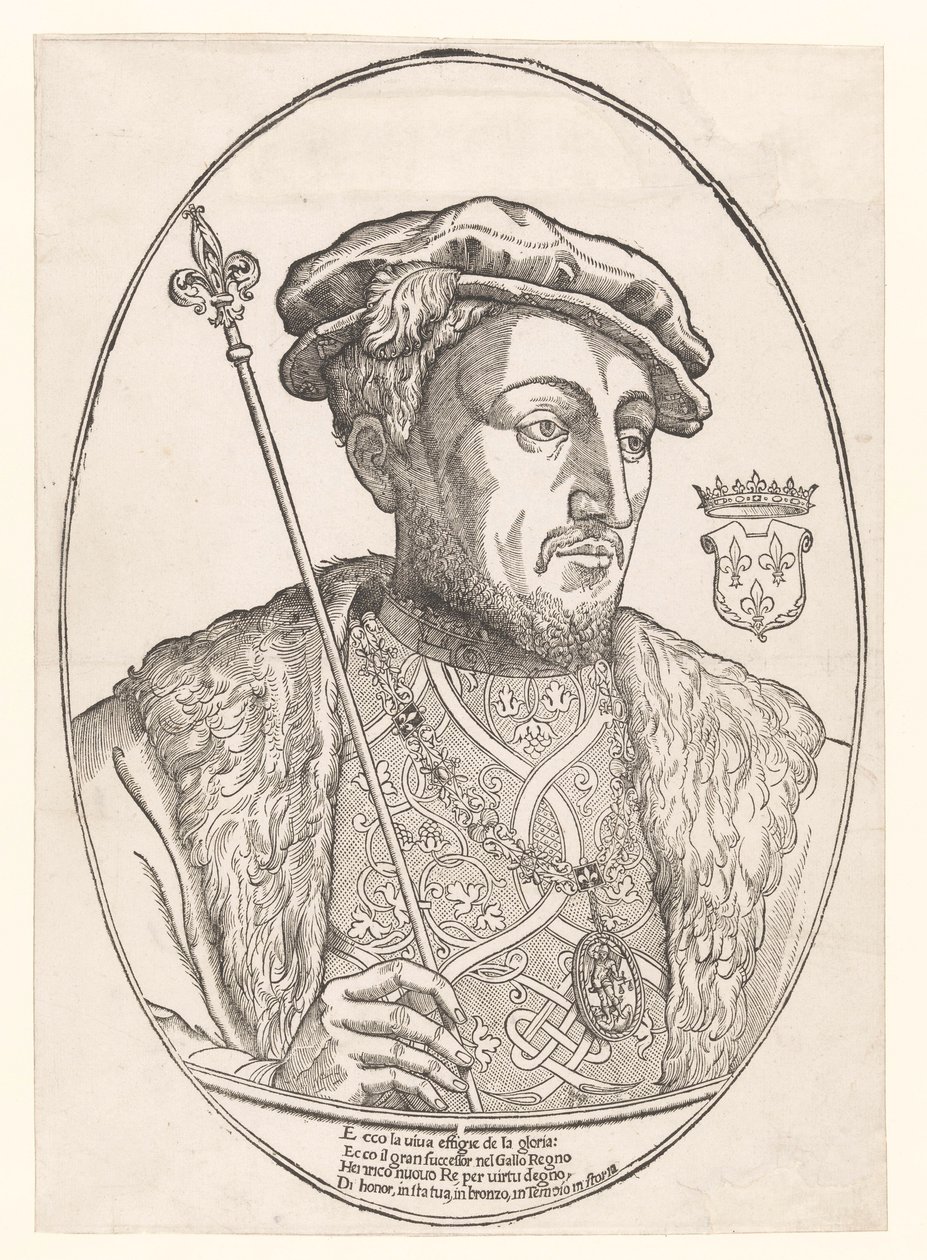 Ritratto di Enrico II, re di Francia da Anonymous