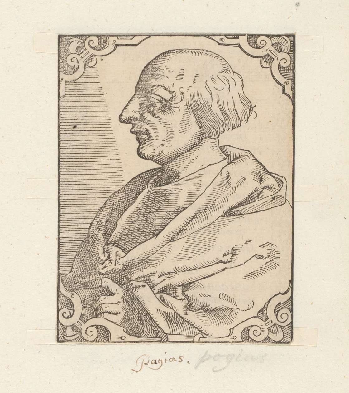 Ritratto di Poggio Bracciolini da Anonymous
