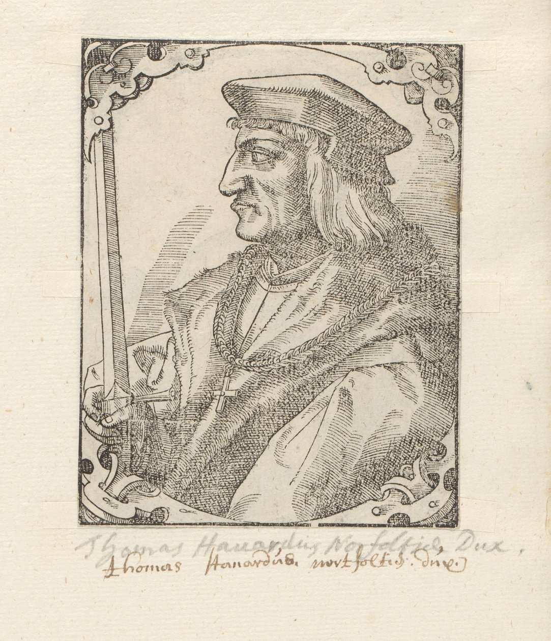 Ritratto di Thomas Howard da Anonymous