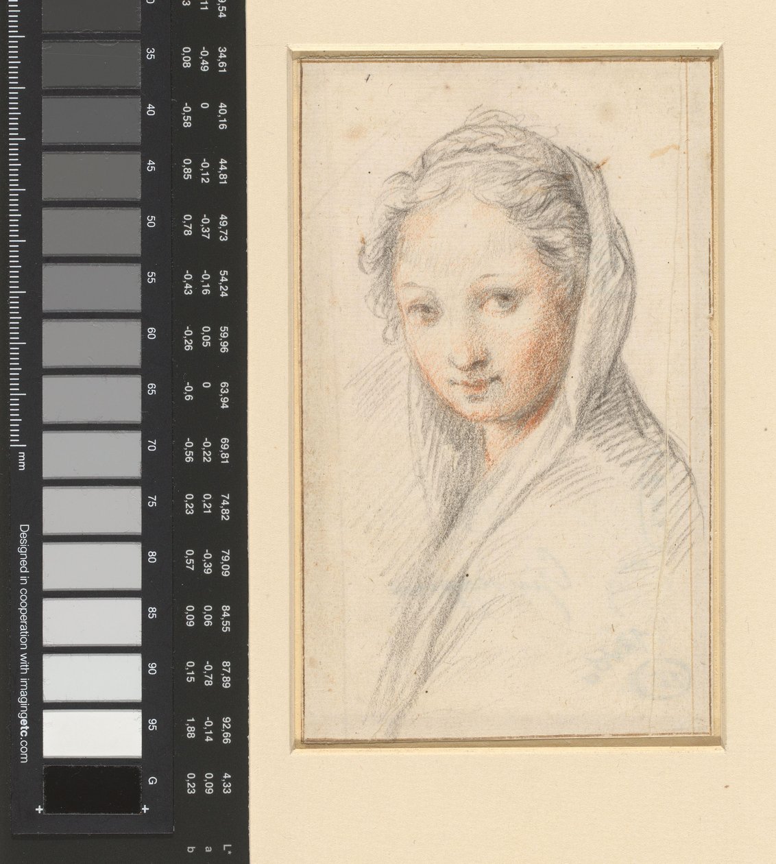 Ritratto di una donna da Anonymous