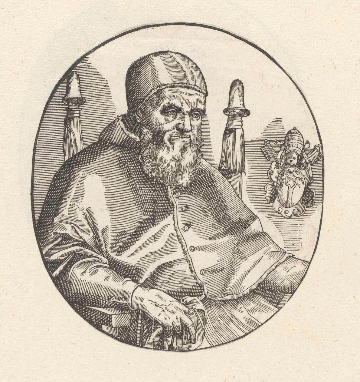 Ritratto di papa Giulio II da Anonymous