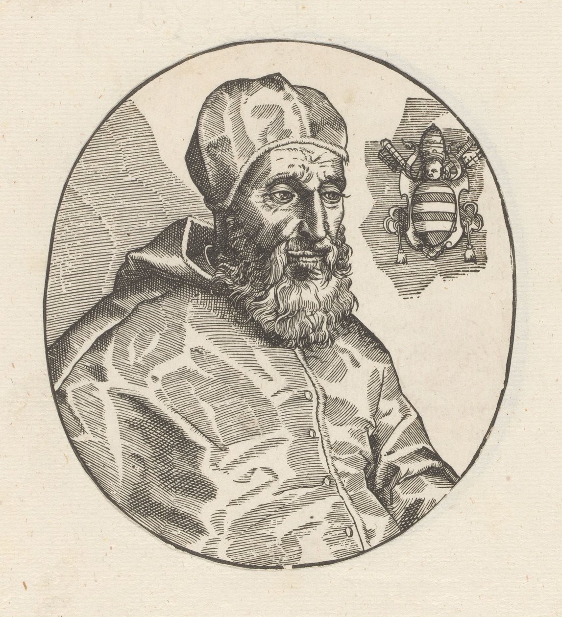 Ritratto di papa Paolo IV da Anonymous