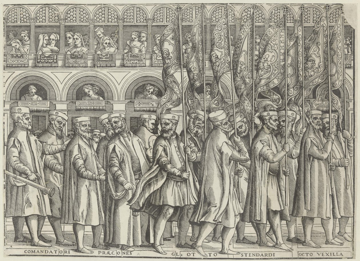 Processione del doge di Venezia (ottava parte) da Anonymous