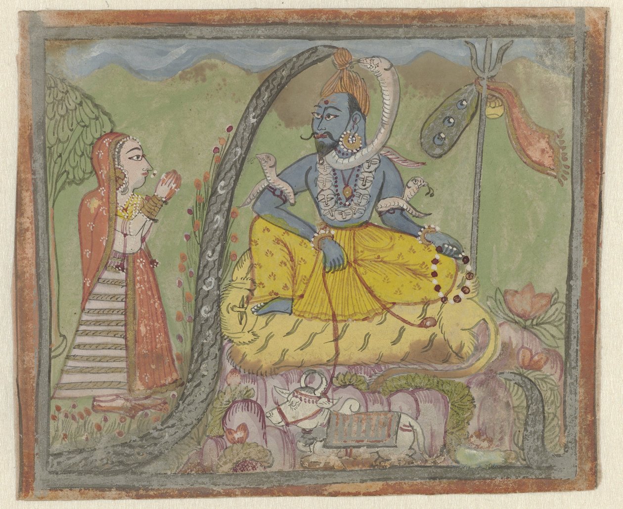Shiva e Parvati da Anonymous