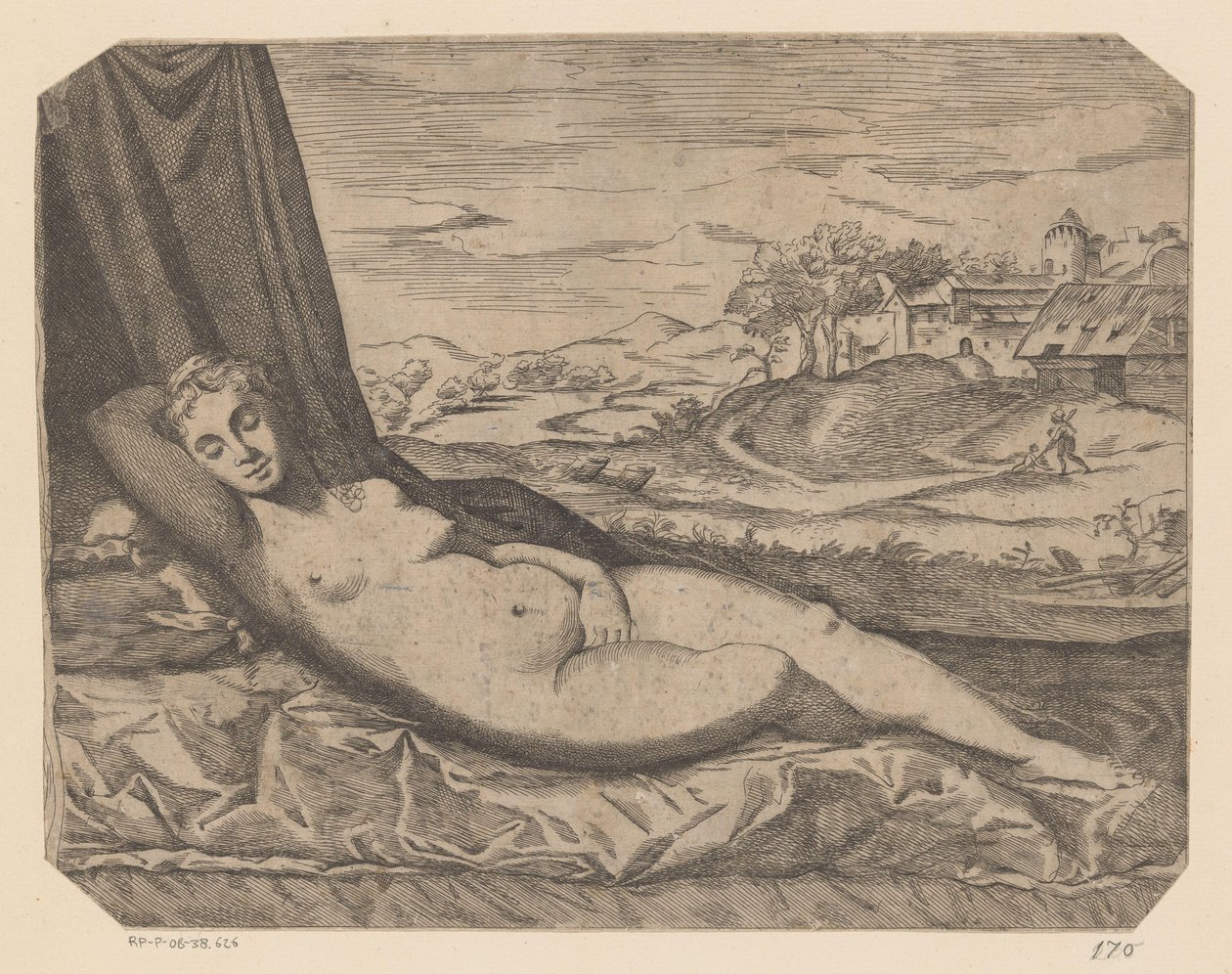 Venere dormiente da Anonymous
