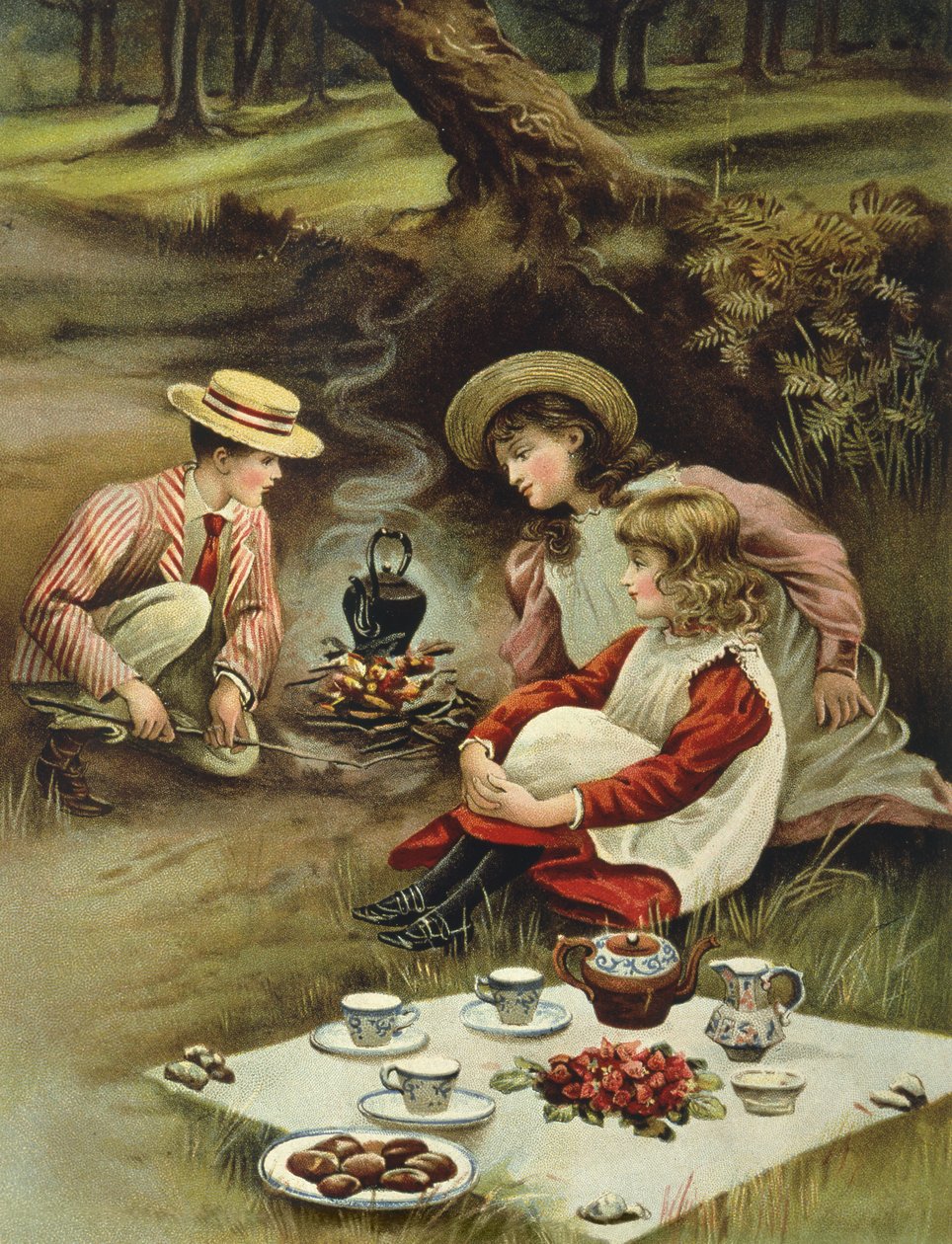 Il picnic dei bambini da Anonymous
