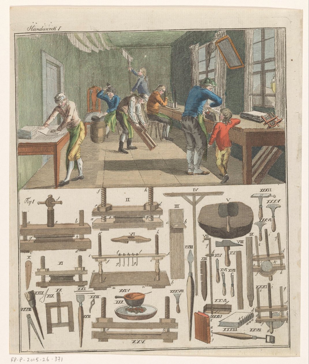 Laboratorio di un rilegatore da Anonymous