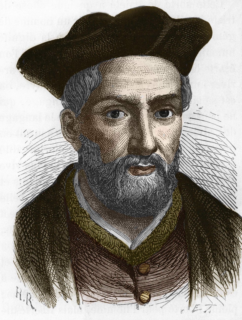 François Rabelais (1495 - 1553), scrittore francese. da Anonymous Anonymous