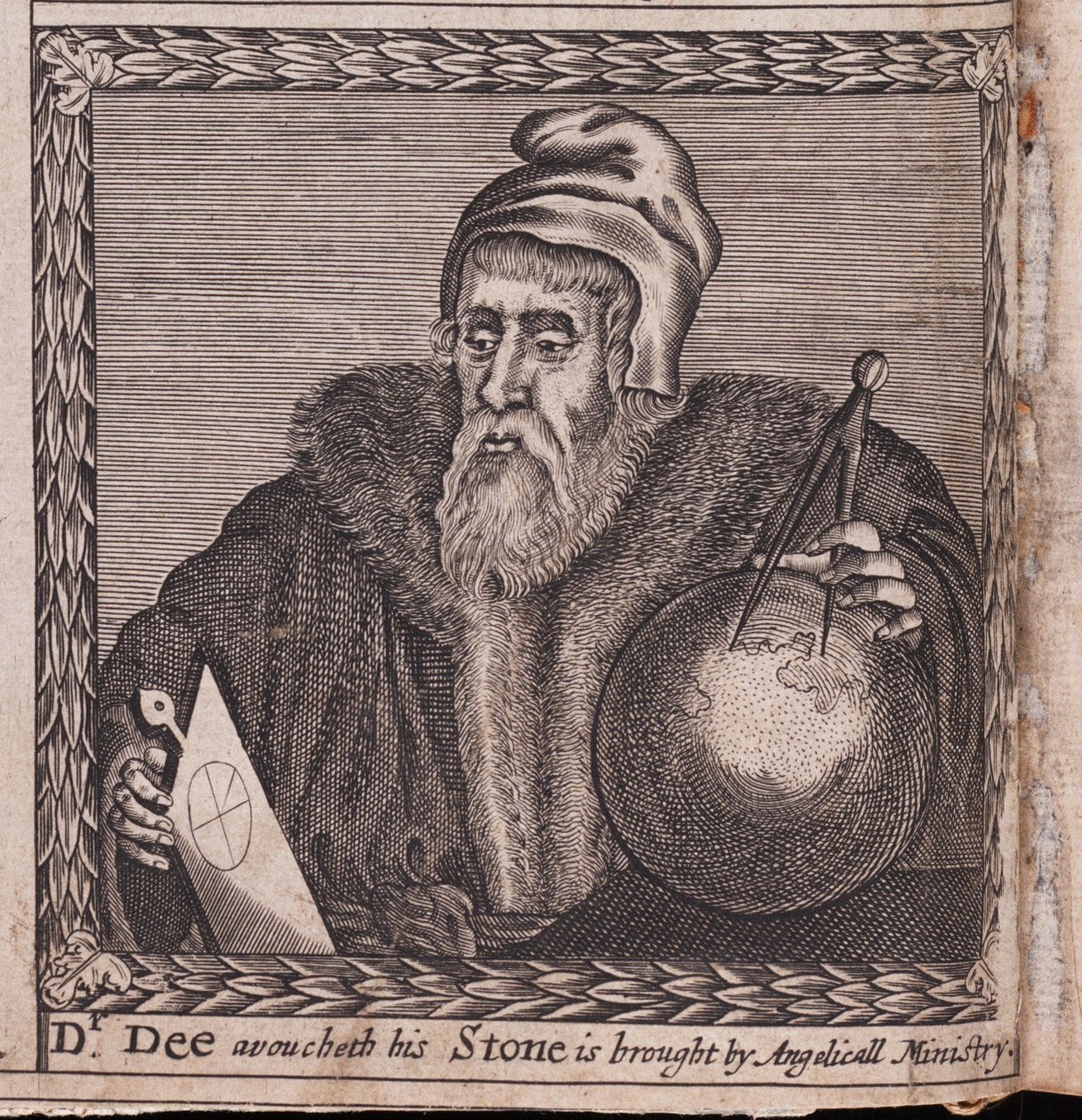John Dee (1527-1609) - Opera anonima, incisione da Anonymous Anonymous